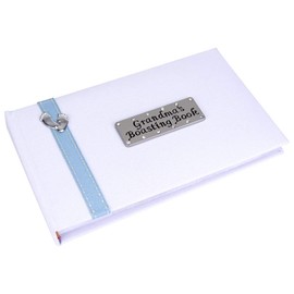 Metal Planet Ltd Grandma's Boasting Book (Photo Album) holding 40 6x4 inch photos - Blue Ribbon