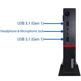 Lenovo ThinkCentre M900 Tiny Desktop Computer, Intel i5-6500T Upto 3.10GHz, 16GB RAM, 512GB NVMe SSD, 4K DisplayPort, Bluetooth, AC Wi-Fi, Windows 10 Pro (RENEWED)