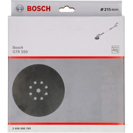 Bosch Professional 1x Schleiftellerschoner Ø 215 mm (für Bosch Professional GTR 550, Zubehör Trockenbauschleifer)