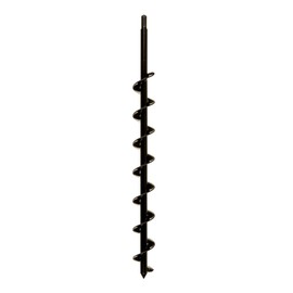 Power Planter Termite & Tree Auger (2"x24") with 3/8" Non-Slip Hex Drive for Planting Trees, Shrubs & Termite Bait Stations - Works for Hard Dirt, Clay, Rocky Soil & Sand