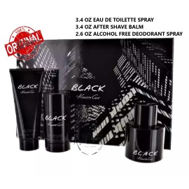 Kenneth Cole Black 3 Piece Gift Set with 3.4 Oz by Kenneth Cole NEW For Men
