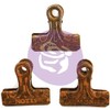 Prima Art Daily Planner Metal Binder Clips 3/Pkg - Rusty