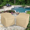 BANER GARDEN Patio Chair Covers 2 Pack, Outdoor Chair Covers