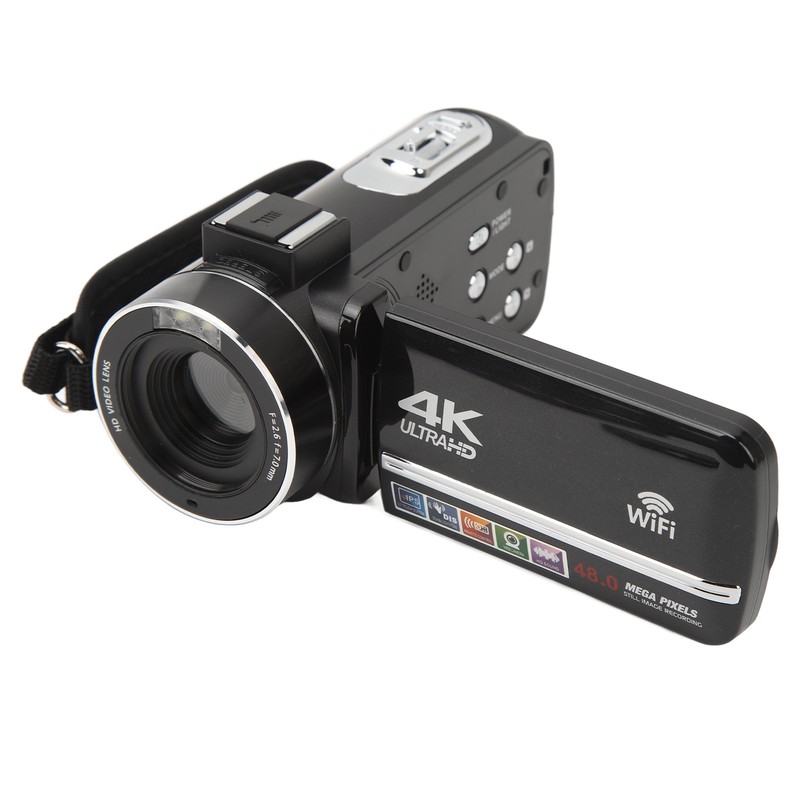 4K Video Camera 48MP 3.0 Inch Touch Screen 18x Digital