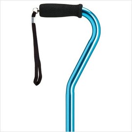 Ladies Adjustable Center Balance Offset Cane Rose -Affordable Gift! Item #DHAR-9051022
