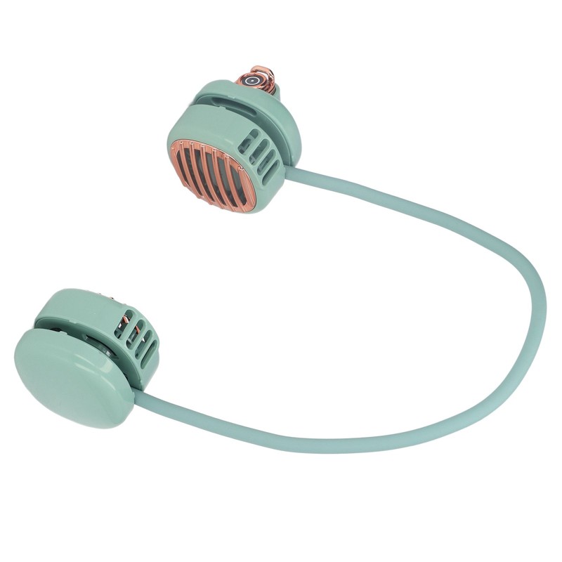 Neck Fan Four Wind Speed Folding Portable Retractable Rotatable 1800mAh