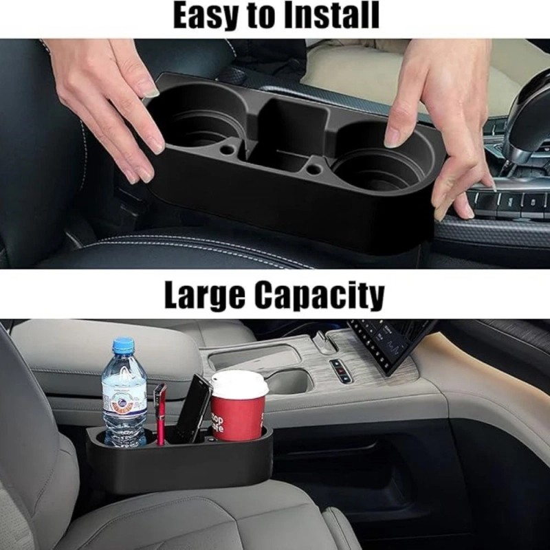 Unbranded Car Seat Seam Wedge Cup Holder Cell Phone Holder