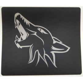 ZIC Motorsports Sun Visor Warning Label Coyote Blackout Decals Silver for 2015-2019 Mustang