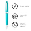 CROSS Bailey Light Polished Teal Resin Ballpoint Pen - Refillable