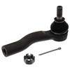 febi bilstein 43160 Tie Rod End Piece with Crown Nut
