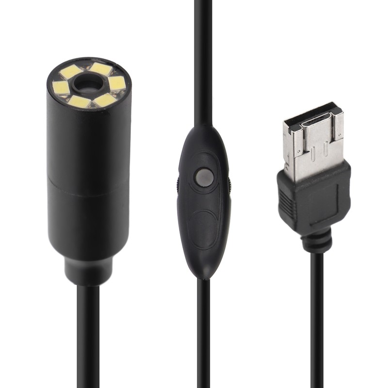 USB Endoscope Professional Auto Focus 14.5mm Lens 6 Adjustable LED
