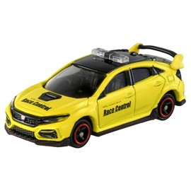 Takara Tomy Tomica No. 120 Honda Civic TYPE R Race Control Car (Blister Package) Mini Car Toy 3 Years Old