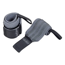 RAXID Fit Wrist Wraps Heavy Duty Standard Weight Lifting Bodybuilding Wrist Wraps Unisex Strength Training Professional Grade With Thumb Loops Wrist Support Braces for Men & Women (GREY)