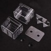 Tiberham Fish Breeding Box, Acrylic Floating Fish Hatchery Isolation Box,