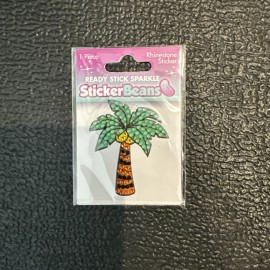 StickerBeans NEW StickerBeans Palm Tree 2” Sticker