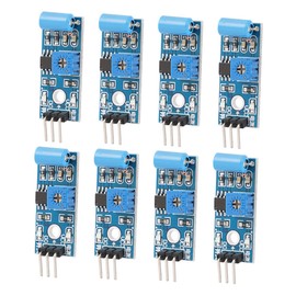 TEHAUX Alarm Sensor Module Vibration Sensor Module Normally Closed Type 10pcs for Smart Car Earthquake Alarm