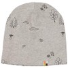 loud + proud Unisex Kids Beanie Hat, silver