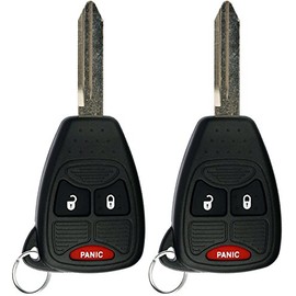KeylessOption Keyless Entry Remote Control Car Key Fob Replacement for OHT692427AA KOBDT04A (Pack of 2)