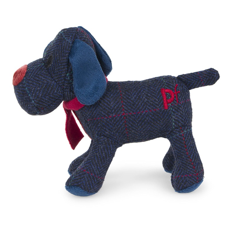 Petface Christmas Midnight Tweed Freddi Dog Toy