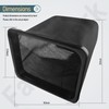 FancyTark 964-05104 Grass Bag Assembly Compatible with MTD/Cub Cadet/Troy-Bilt/Craftsman Lawn