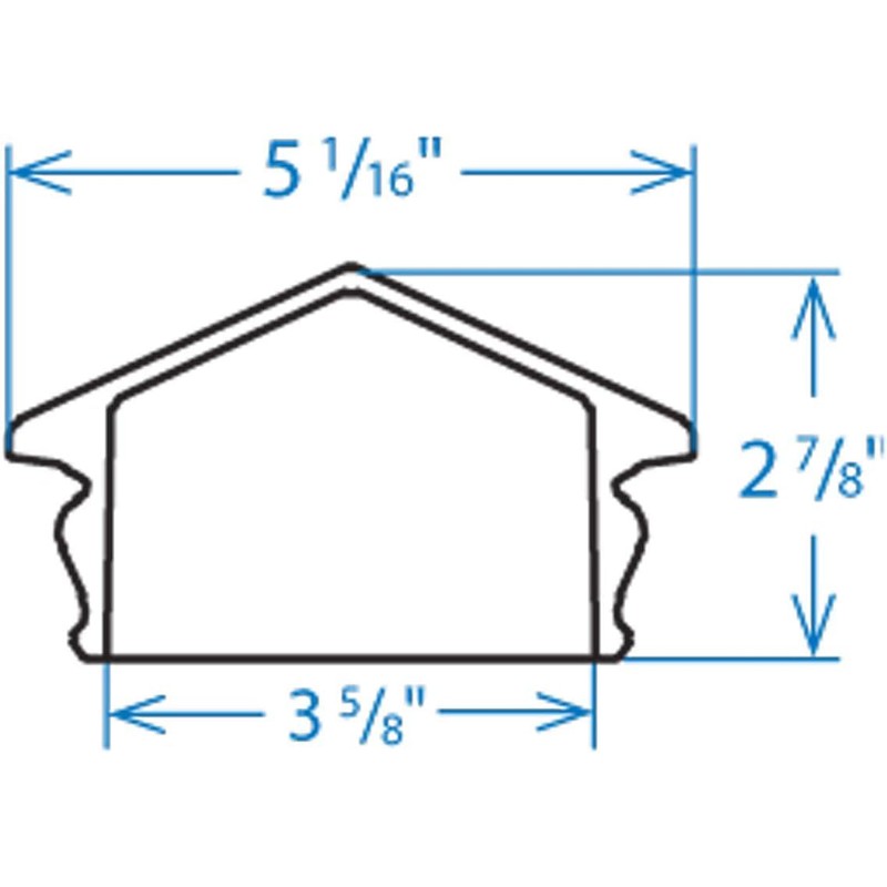 Woodway Glass Pyramid Post Cap, fits 3.5" Post, Amber, 1PC