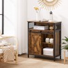 VASAGLE Buffet Cabinet, Coffee Bar Storage Cabinet, Sideboard with 1