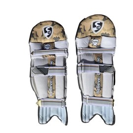 SG Cricket HP LITE Premium Right Handed Batting Leg Guards - Adult Size , Black Color