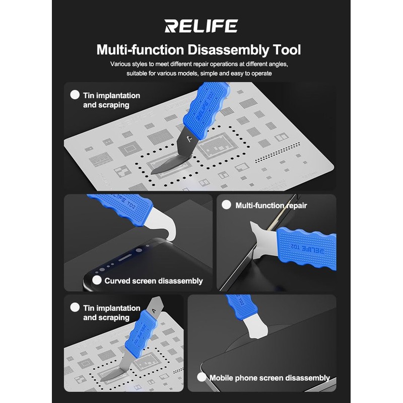 Prying Separation Scraping Tool Set For Phone Repair - Set