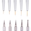 5 pcs Nail Art Brushes, Nail Dotting Tool, Nail Art