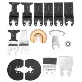 15pcs Universal Oscillating Saw Blades Multifunctional High Carbon Steel Cutting Tool