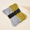 12pcs Skeins Glitter Embroidery Floss Metallic Embroidery Thread Sewing Cross