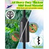 Ceoighe 95 Inch Bird Feeder Pole with Torpedo Squirrel Proof