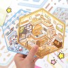 20 Hojas Diy Escena De Pegatinas Con Pinzas, 3d Calcomanías