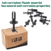 10L0L Golf Cart Blind Plastic Rivets Kit Compatible with Yamaha