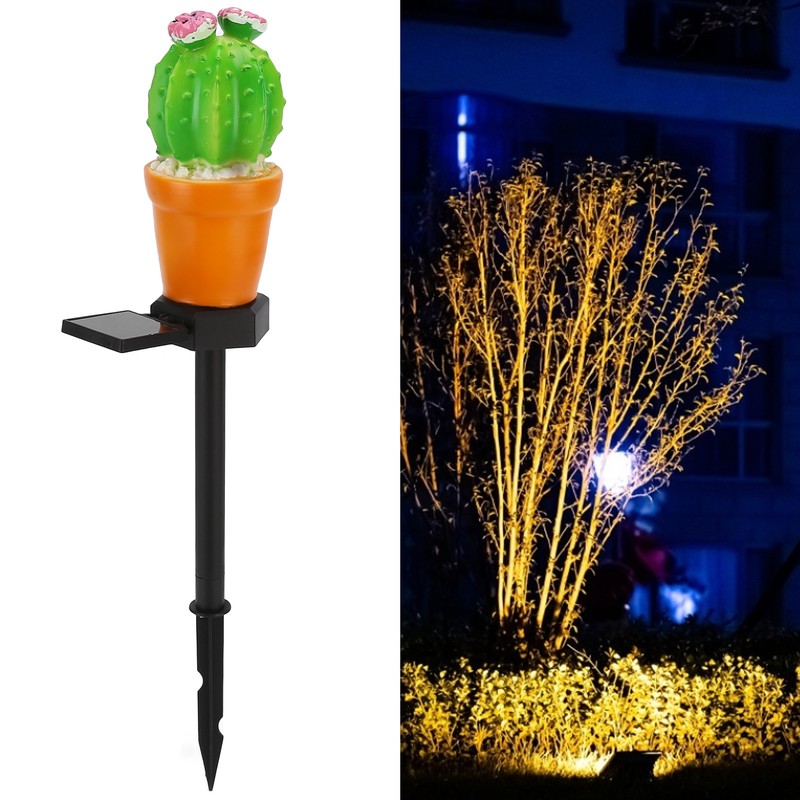Lawn Light IP65 Waterproof LED Solar Spike Landscape Lamp for