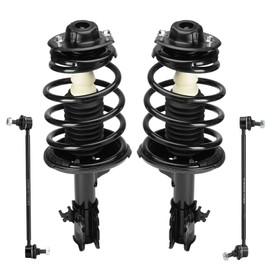 Front Struts Assembly & Sway Bar Links for 1997-2001 Toyota Camry(3L), Lexus ES300; 99-03 Solara, Avalon; Shock Absorber w/Coil Spring Replace 271679 271678 4PCS