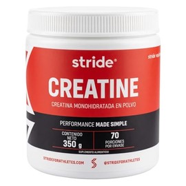 STRIDE Endure Creatina Monohidratada Micronizada en Polvo  70 Porciones  Sin Sabor  Fácil Mezcla  Suplemento para Entrenamiento de Fuerza y...        
