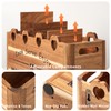 Kitchen Utensil Holder, Large Acacia Wood Organizer for Countertop |