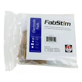 Fab-Stim 40 Parches Electrodos Cuadrados Tens Electroterapia