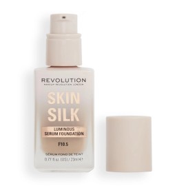Revolution Beauty London Makeup Revolution Skin Silk Serum Foundation F10.5 Light Medium Coverage 0.8Oz