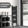 XinSunho 4 Step Ladder, Foldable Handrail & Tool Tray Stool