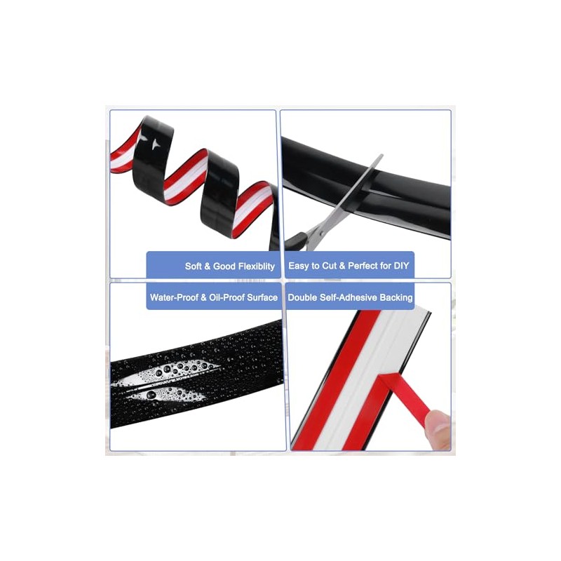 Wall Corner Protector Moulding Trim Peel and Stick Wall Corner