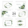 Canopy Street Greenery Floral Sympathy Cards / 24 Sympathy Cards
