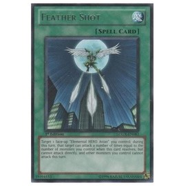 yugioh - Feather Shot LCGX-EN083 1st Edition Rare - Legendary Collection 2