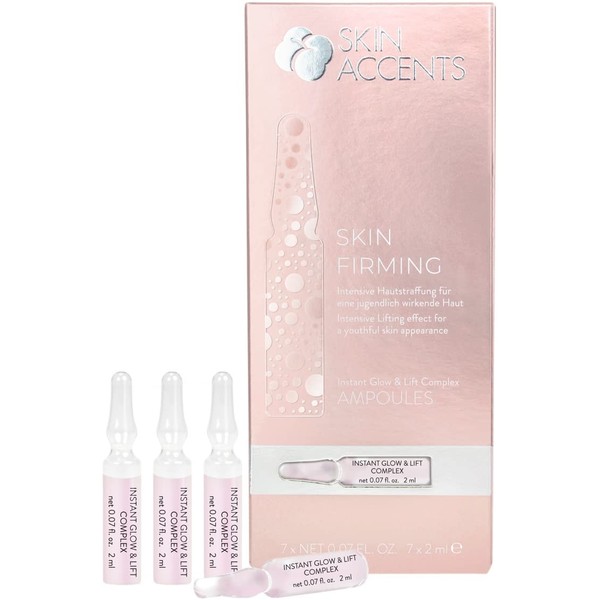 Inspira Skin Accents Skin Firming Instant Glow & Lift Complex Ampoules Intensive Skin Tightening for Youthful Skin