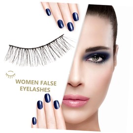 FOMIYES 5pairs Natural Look False Eyelashes Lash Extensions for Women Girls Lashes Wispy Strip