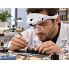 LED Head Magnifier with 5 Interchangeable Lenses for Jewelry Repair