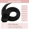 Silk-co 8 PCS Hair Extensions Clip in Hair Extension #01