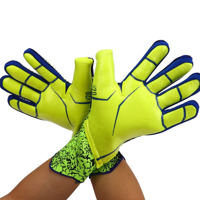 Soccer Goalkeeper Gloves Thickened Latex Anti Slip Breathable Cushioning Soccer