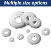 Leryati Pack of 20 Large Flat Washers, DIN 9021, M6,